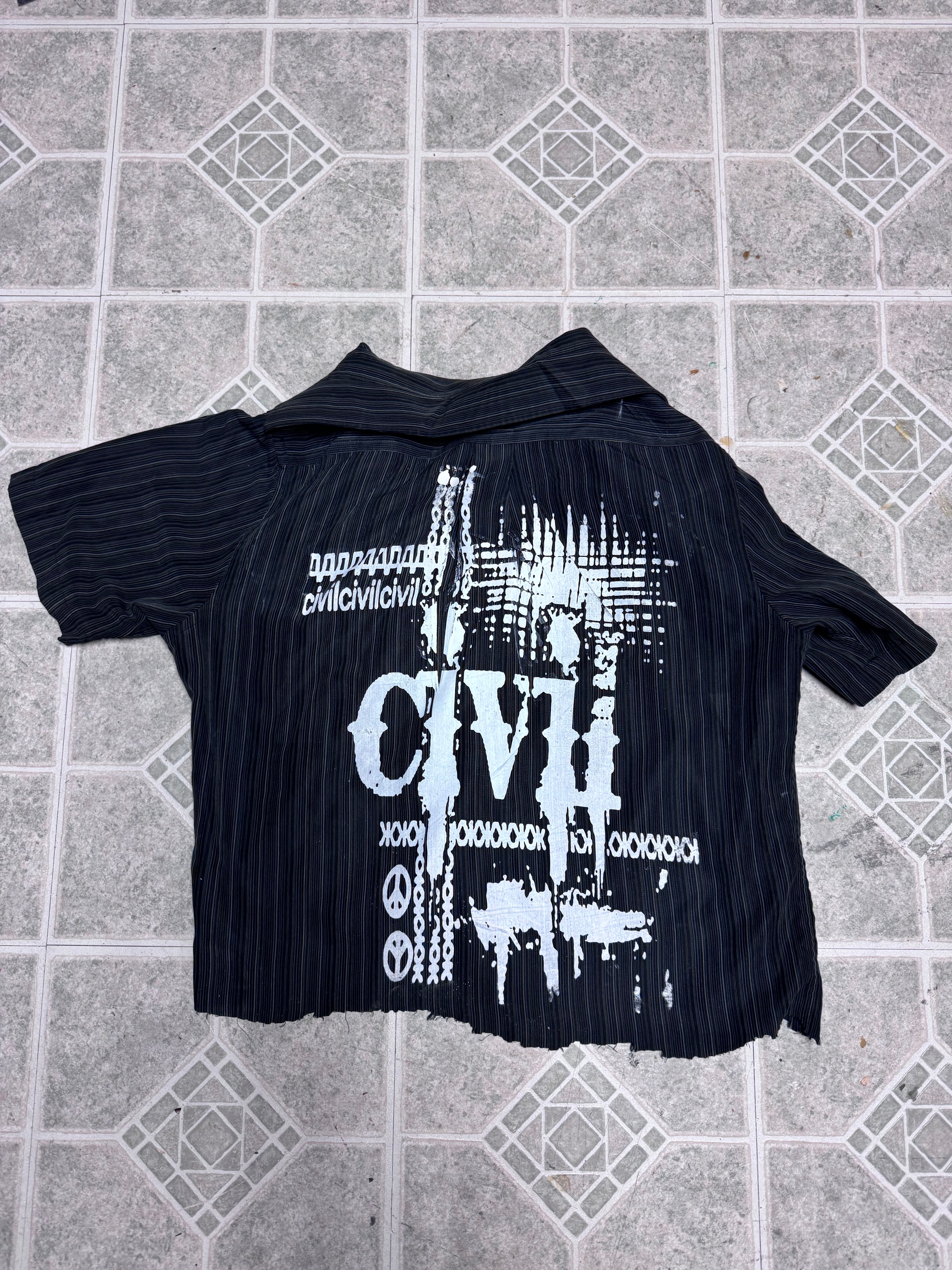 1/1 chopped button up